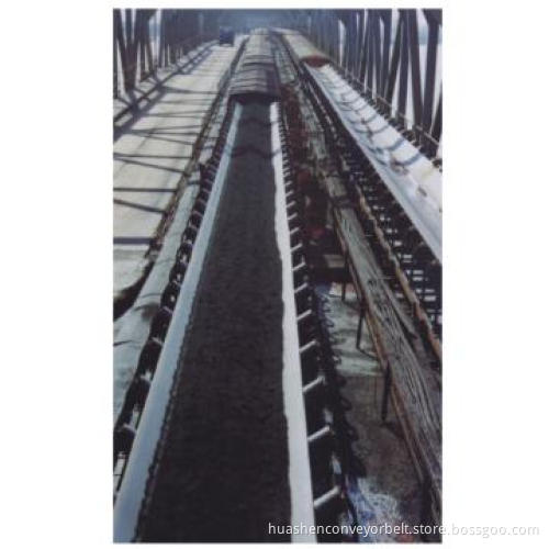 Flame retardant conveyor belts of textile construction for general use
